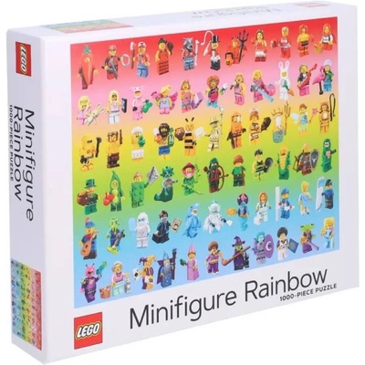 Puzzle Lego Minifigure Rainbow Puzzle 1000pc (4013116-214382)