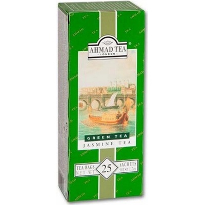 Ahmad Tea zelený čaj s jasmínem 25 x 2 g