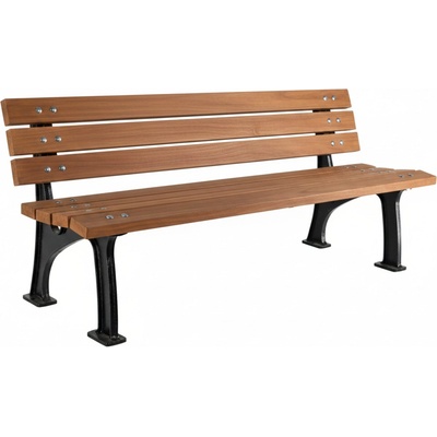 NIKA ДЪРВЕНА ПАРКОВА ПЕЙКА 180 x 56 x 78 СМ (1127/C)