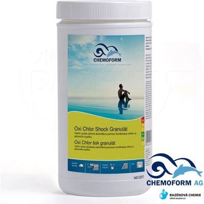 CHEMOFORM Oxi Chlor Shock granulát 1 kg – Zboží Mobilmania