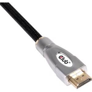 Club 3D кабел - CAC-2312 (HDMI 2.0, 4K60Hz UHD, HDR, 5 м, позлатен, 18 Gbps, двупосочен) (CAC-2312)
