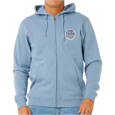 Rip Curl Мъжко яке за тренировка Rip Curl Wettie Passage Icon Zip Thru Hoodie - Faded Denim (017-3965-0513)