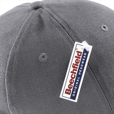 Beechfield Pro-Style Heavy Brushed Cotton Tmavo sivá