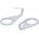 BGS technic Комплект ножове за пневматичен нож за уплътнения за стъкла, 2 броя; BGS Technic 3257