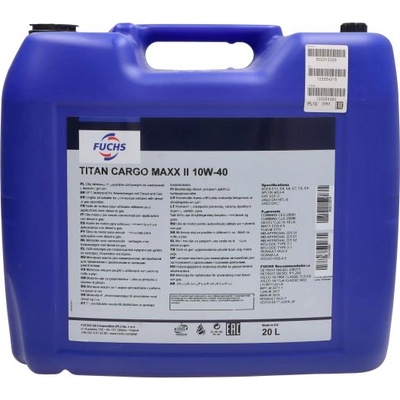 FUCHS Titan Cargo Maxx II 10W-40 20 l