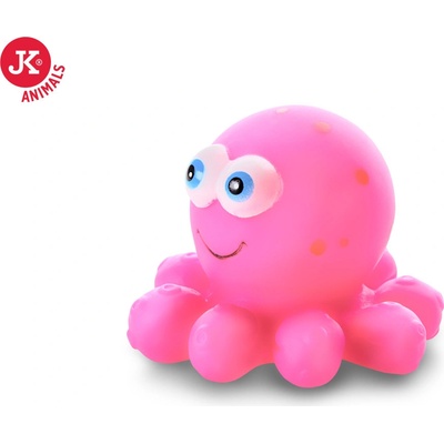 JK ANIMALS vinylová pískací hračka Chobotnička 10 cm