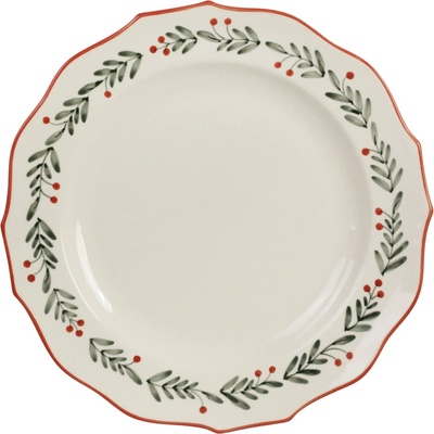 Strömshaga Keramický tanier Esther Lingonberry Ø 28,5 cm