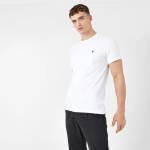 Jack Wills Мъжка тениска Jack Wills JW Sandleford T-Shirt Mens - White