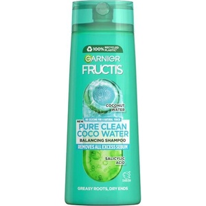 Garnier Fructis Pure Strong Coconut Water Шампоан за коса 250 ml