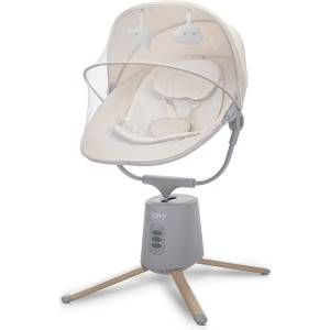Lorelli Електрически шезлонг с люлеене Lorelli Premium - Storky, Beige (10090122603) - baby