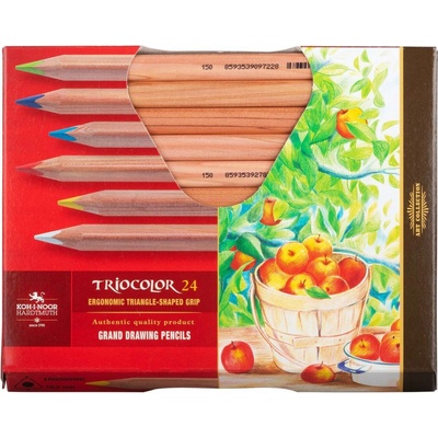 Koh-i-Noor Triocolor 3154 24ks