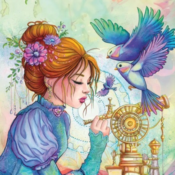 Grafika - Puzzle The Bird Girl - 1 000 piese