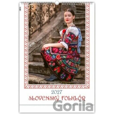 Slovenský folklór nástenný autor neuvedený 2027