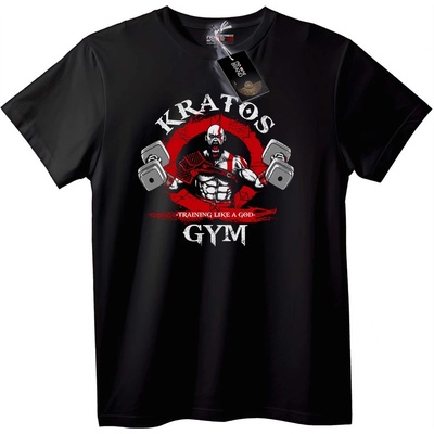 NOONEBRAND Тениска Kratos Фитнес тренировка - L, White