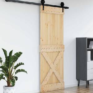 vidaXL Врата Cross NARVIK 80x210 см (42047095)