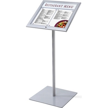 Jansen Display Menuboard s vitrínou 2xA4 505 x 1150 mm