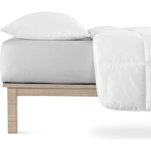 Andrea Simone Светлосив еластичен чаршаф от джърси 200x220 cm Boxspring - Andrea Simone (2-013-0703)