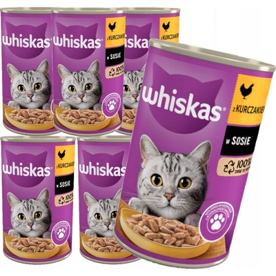 Whiskas Adult kuřecie mäso v omáčke 400 g