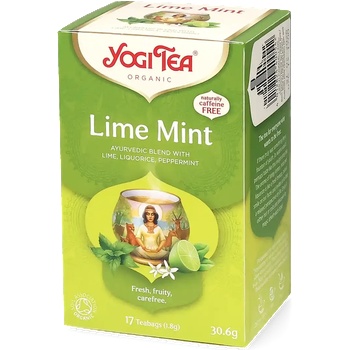 YOGI TEA | Lime Mint - 17 пакетчета чай