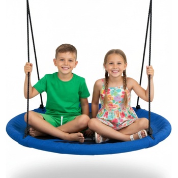 Pepita Овчарски камшик със стоманена рамка 100 см - син (jkl-95rns)