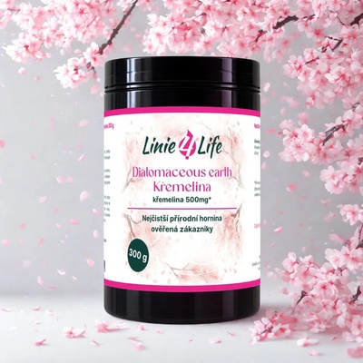 Linie4Life DIATOMACEOUS EARTH KREMELINA 300 g 60 porcií