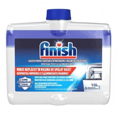 Finish Почистваща течност за съдомиялна Finish 250мл
