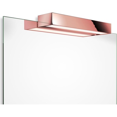 DECOR WALTHER Лампа над огледалото Box Clip On LED 40 см розово злато (0419916)
