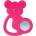 Chicco Охлаждаща чесалка за зъби Chicco - Коала, 4+ м, розова (N0372)