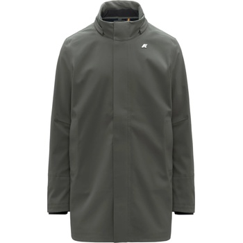 K-Way Мъжко яке парка K-way Duke Bonded Parka - Green Blackish / Blue Depth (004-7027-0211)