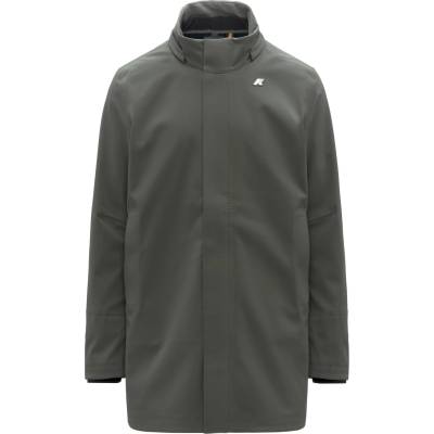 K-Way Мъжко яке парка K-way Duke Bonded Parka - Green Blackish / Blue Depth (004-7027-0211)
