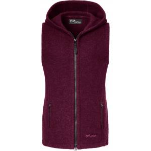 Mufflon Дамски вълнен елек Mufflon Women's Momo Merino vest - Berry - размер XXL (132-0619-0216)