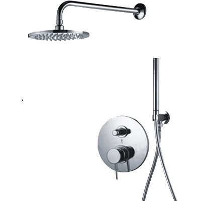 Inter Ceramic Душ система за вграждане, с пита, слушалка и шлаух ict 5545372 (5545372)