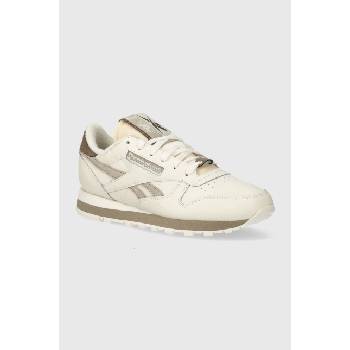 Reebok Classic Кожени маратонки Reebok Classic Classic Leather в бежово 100074360 (100074360)