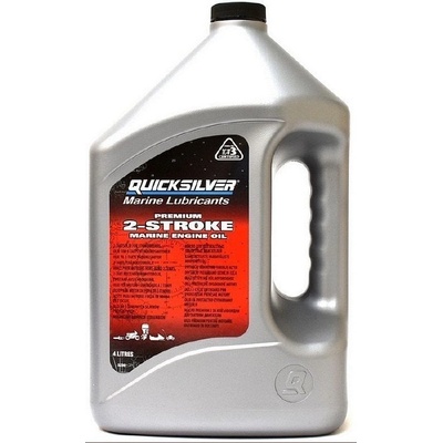 Quicksilver Premium TwoStroke Outboard Engine Oil 4 L Двигателно масло 2-тактово (8M0205371)