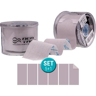 Rea Tape Premium šedý set 5 + 1 5 cm x 5 m