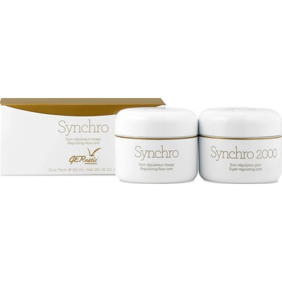 GERnétic Regeneration Duo Pack set pro pleť bez vrásek Synchro 50 ml + Synchro 2000 50 ml