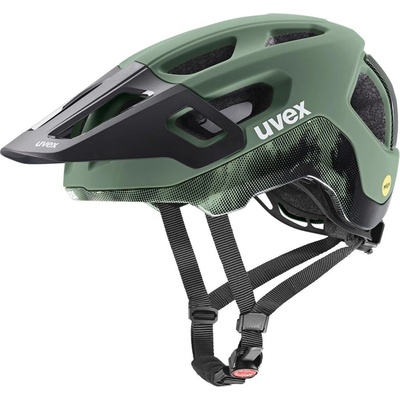 UVEX REACT MIPS MOSS GREEN-BLACK MATT 2025 – Zboží Dáma