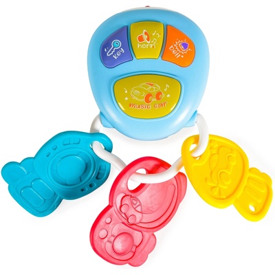 Moni Toys Музикален ключодържател Car key 855-73A син (109334)