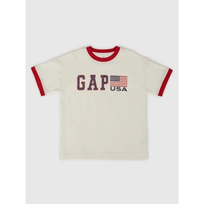 GAP Baby polo tričko Americana červená