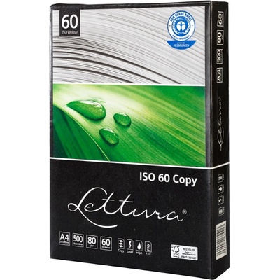 Копирна хартия Lettura 100% рециклирана, A4, 80 g/m2, 500 листа