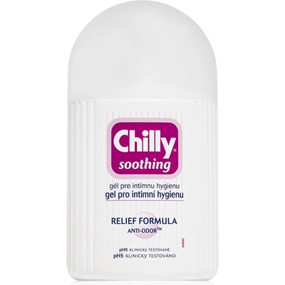 Chilly Soothing успокояващ гел за интимна хигиена 200ml