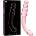 Дилдо от боросиликатно стъкло, 18, 5см. - Nebula Glass Pink 14 (D-235950)