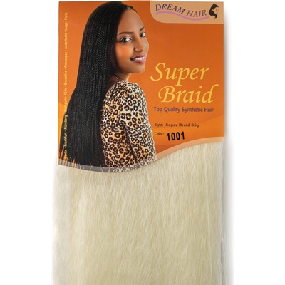Super Braid 100% Jumbo Braid Kanekalon 1001