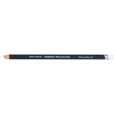 Derwent 10464_CHI Procolour umělecké pastelky kusové 1 ks Chinese white 72