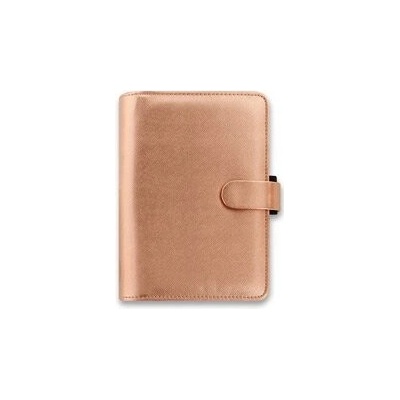 Filofax Saffiano A5 týdenní 2027 rose gold
