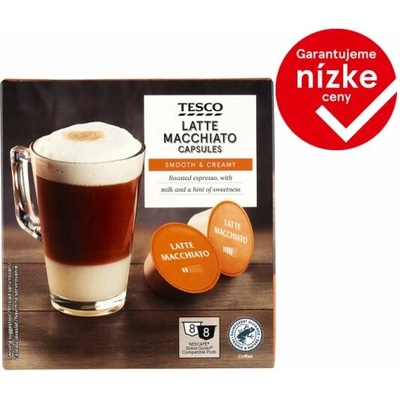 Tesco Latte Macchiato 16 kapsúl 198,4 g