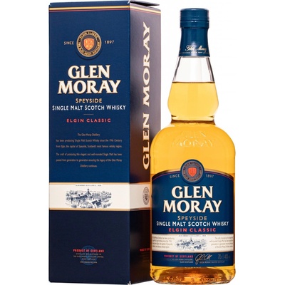 Glen Moray 40% 0,7 l (kartón)