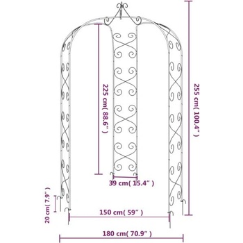 Image 1 of vidaXL 319351 1,8x2,55 m