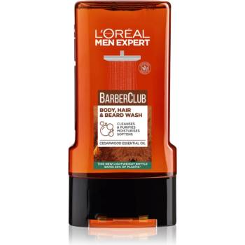 L'Oréal Men Expert Barber Club душ-гел за мъже за коса, брада и тяло 300ml