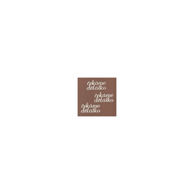 Čekáme děťátko - 3ks chipboards Wycinanka WYC154751Č